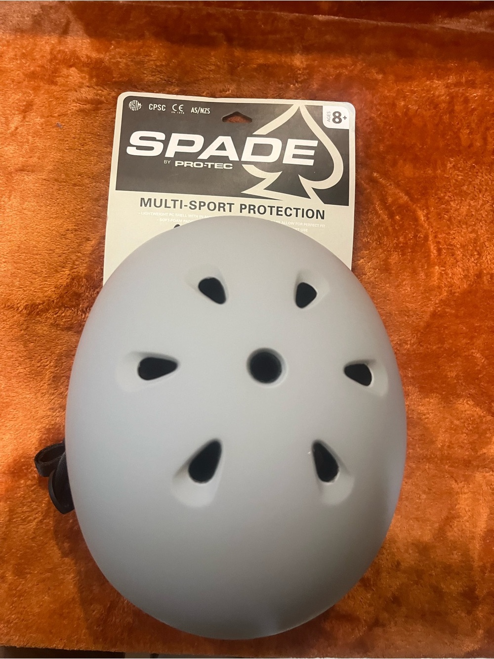 Kids Multi-Sport Helmet - Light Gray
